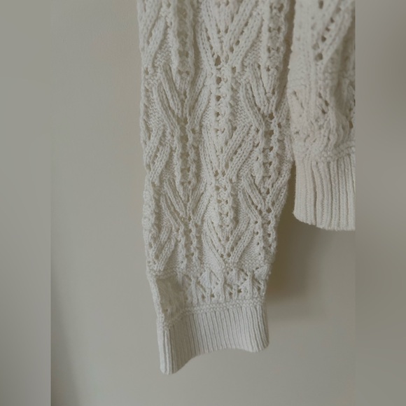 Boden Knit/Crochet Boho Ivory Sweater
Size: Medium
EUC (Some light piling.) - Picture 6 of 12